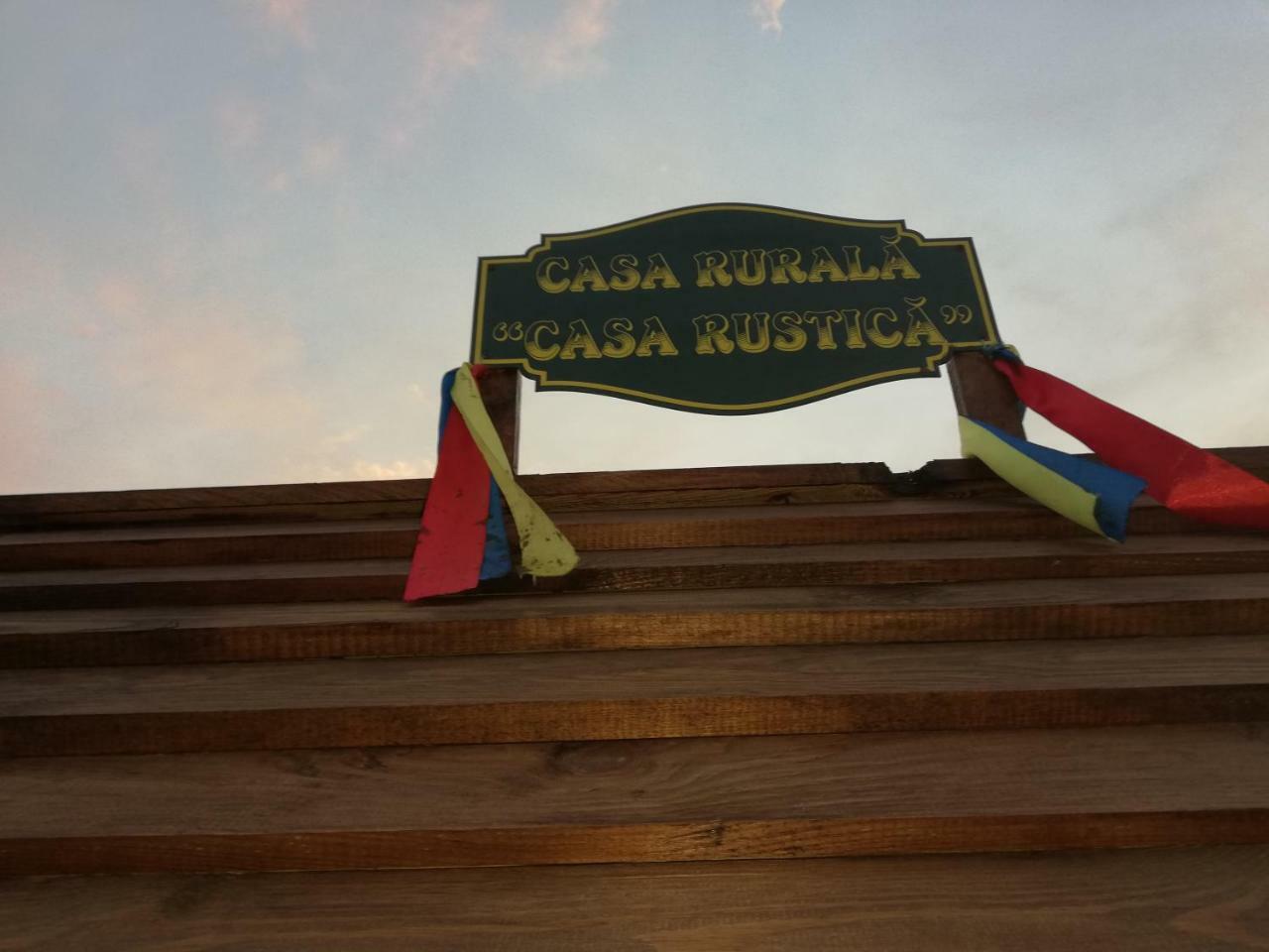 Villa Pensiunea Turistica "Casa Rustica" Chiscareni Exterior foto
